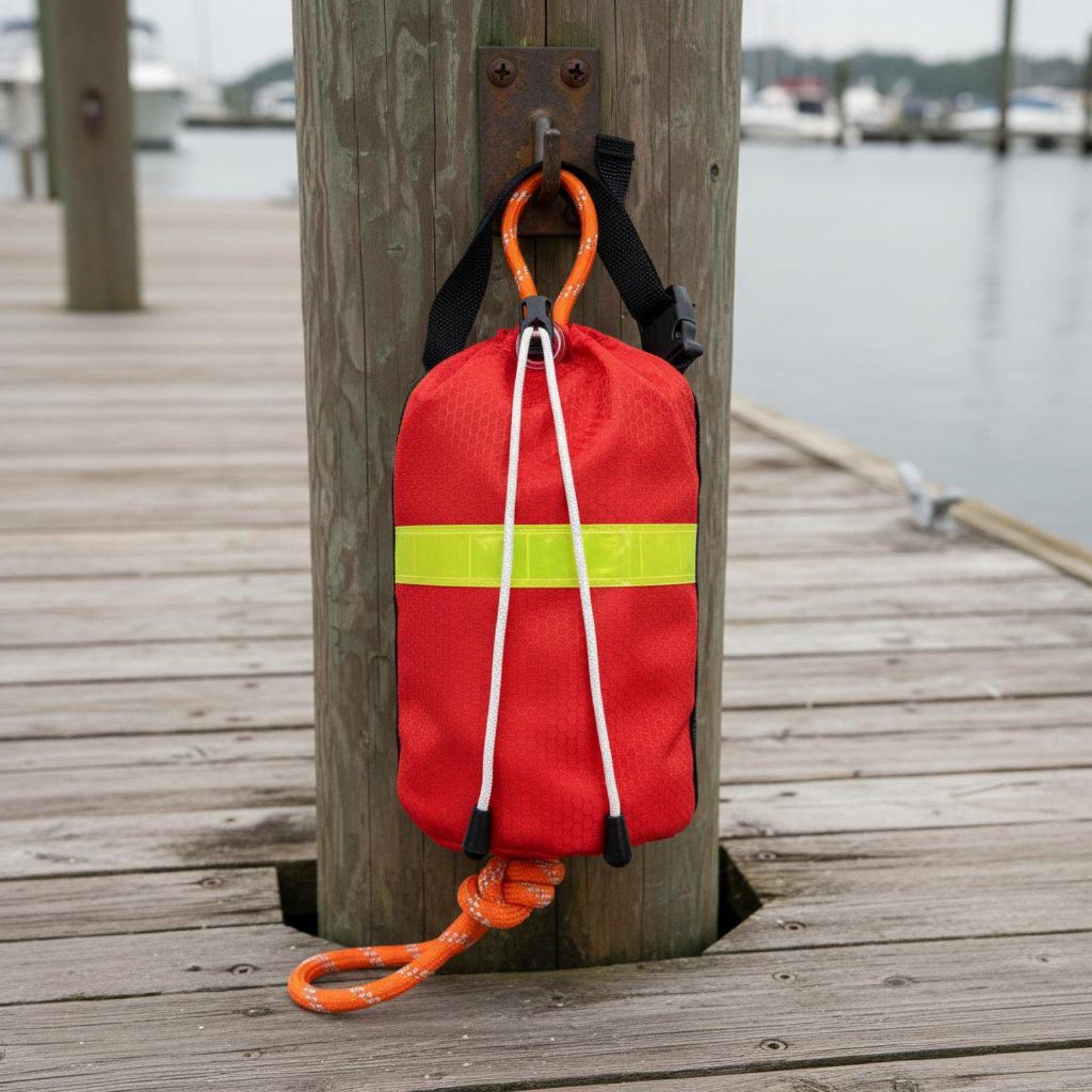 Rescue Rope Throw - Sacco di salvataggio galleggiante impermeabile con