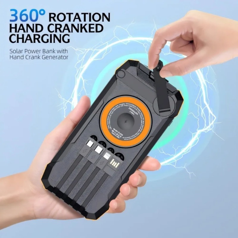 Power Bank Solare da 50000mAh  - Solar Emergency Charger recensione e prezzo